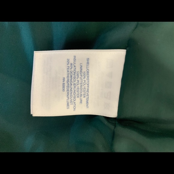 🎉 HP 🎉 Lands’ End Plaid Down Vest size M - Picture 9 of 11